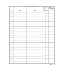 Registro corrispondenza arrivo/partenza - 31 x 24 cm - 50 fogli - Edipro