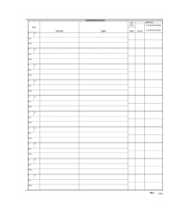 Registro corrispondenza arrivo/partenza - 31 x 24 cm - 50 fogli - Edipro