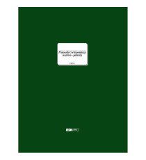 Registro corrispondenza arrivo/partenza - 31 x 24,5cm - 200 fogli - Edipro