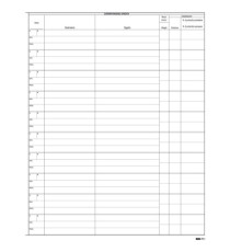 Registro corrispondenza arrivo/partenza - 31 x 24,5cm - 200 fogli - Edipro