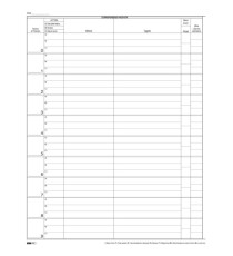 Registro corrispondenza arrivo/partenza - 31 x 24,5cm - 200 fogli - Edipro