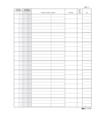 Registro dichiarazione esportatori - 31 x 24cm - 100 fogli - Edipro Registro dichiarazione esportatori - 31 x 24cm - 100 fogli - Edipro
