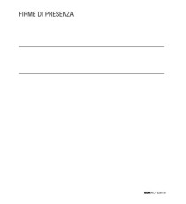 Registro firme presenze al lavoro - 31 x 24cm - 100 fogli - Edipro Registro firme presenze al lavoro - 31 x 24cm - 100 fogli - Edipro