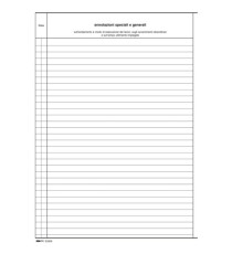 Registro giornale lavori - 31 x 21cm - 47pg - numerate - Edipro