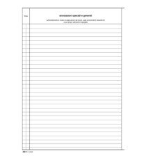 Registro giornale lavori - 31 x 21cm - 47pg - numerate - Edipro