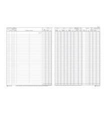 Registro Iva acquisti - 31 x 24,5cm - 22pg - numerate - Edipro Registro Iva acquisti - 31 x 24,5cm - 22pg - numerate - Edipro