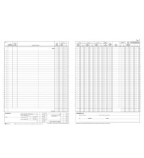 Registro Iva fatture - 31 x 24,5cm - 22pg - numerate - Edipro Registro Iva fatture - 31 x 24,5cm - 22pg - numerate - Edipro