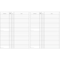 Registro libro soci SPA/SRL - 31 x 24,5 - 47pg - numerate - Edipro