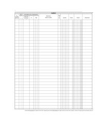 Registro merci in deposito - 31 x 24,5cm - 50 fogli - Edipro Registro merci in deposito - 31 x 24,5cm - 50 fogli - Edipro