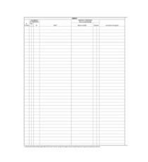 Registro merci in lavorazione - 31 x 24cm - 47 fogli - Edipro Registro merci in lavorazione - 31 x 24cm - 47 fogli - Edipro