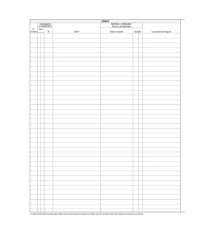 Registro merci in lavorazione - 31 x 24cm - 47 fogli - Edipro Registro merci in lavorazione - 31 x 24cm - 47 fogli - Edipro