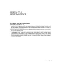 Registro persone alloggiate - 31 x 24,5cm - 46pg - Edipro Registro persone alloggiate - 31 x 24,5cm - 46pg - Edipro