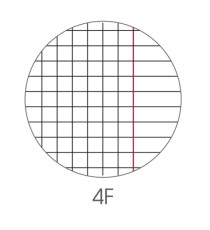 Ricambi BandUp forati rinforzati - A4 - quadretto 4mm con margine - 40 fogli - 90gr - BM Ricambi BandUp forati rinforzati - A4 - quadretto 4mm con margine - 40 fogli - 90gr - BM