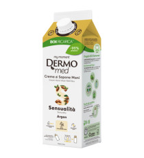 Ricarica crema di sapone mani - carton box - 900 ml - argan - Dermomed Ricarica crema di sapone mani - carton box - 900 ml - argan - Dermomed