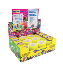 Ricarica nastro adesivo Memograph - 5 cm x 10 m - giallo - Eurocel