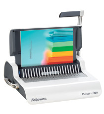 Rilegatrice Pulsar+ 300 - manuale - a dorso plastico - Fellowes Rilegatrice Pulsar+ 300 - manuale - a dorso plastico - Fellowes