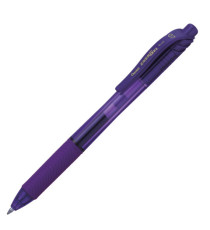 Roller a scatto Energel X BL 107  - punta 0,7mm - astuccio 4 colori assortiti - Pentel