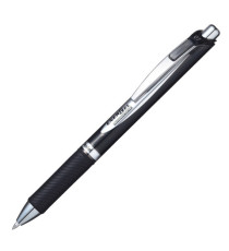 Roller a scatto Energel XM Permanent - punta 0,7mm  - nero - Pentel Roller a scatto Energel XM Permanent - punta 0,7mm  - nero - Pentel