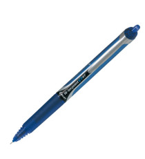 Roller a scatto Hi Tecpoint V7 RT - punta 0,7mm - blu  - Pilot Roller a scatto Hi Tecpoint V7 RT - punta 0,7mm - blu  - Pilot