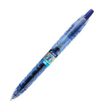Roller gel a scatto B2P Begreen - punta 0,7 mm - blu - Pilot