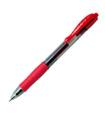 Roller gel a scatto G-2+ - punta 0,7mm - rosso - Pilot