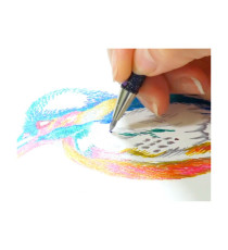 Roller gel Hybrid Dual Metallic - punta 1,0mm - 5 colori assorititi  - Pentel - astuccio 5 roller Roller gel Hybrid Dual Metallic - punta 1,0mm - 5 colori assorititi  - Pentel - astuccio 5 roller
