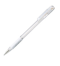 Roller Gel Hybrid Grip Luna K118 - punta 0,8mm - bianco  - Pentel Roller Gel Hybrid Grip Luna K118 - punta 0,8mm - bianco  - Pentel