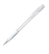 Roller Gel Hybrid Grip Luna K118 - punta 0,8mm - bianco  - Pentel Roller Gel Hybrid Grip Luna K118 - punta 0,8mm - bianco  - Pentel