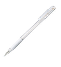 Roller Gel Hybrid Grip Luna K118 - punta 0,8mm - bianco  - Pentel Roller Gel Hybrid Grip Luna K118 - punta 0,8mm - bianco  - Pentel