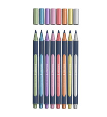 Roller Metallic 050 - tratto 0,4 mm - colori metallici assortiti - Schneider - astuccio 8 pezzi Roller Metallic 050 - tratto 0,4 mm - colori metallici assortiti - Schneider - astuccio 8 pezzi