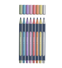 Roller Metallic 050 - tratto 0,4 mm - colori metallici assortiti - Schneider - astuccio 8 pezzi Roller Metallic 050 - tratto 0,4 mm - colori metallici assortiti - Schneider - astuccio 8 pezzi