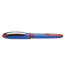 Roller One Hybrid C con cappuccio - tratto 0,3mm - rosso - Schneider