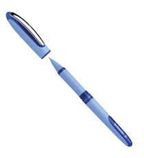 Roller One Hybrid N con cappuccio - tratto 0,5mm - blu - Schneider Roller One Hybrid N con cappuccio - tratto 0,5mm - blu - Schneider