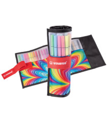 Rollerset arty line Pen 68 - punta in fibra - colori assortiti - Stabilo - conf. 25 pezzi Rollerset arty line Pen 68 - punta in fibra - colori assortiti - Stabilo - conf. 25 pezzi