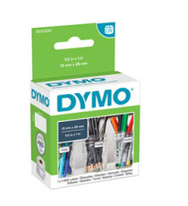 Rotolo 1000 etichette LW 13530 - 13 x 25 mm - carta - multiuso  - removibile - bianco - Dymo