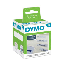 Rotolo 220 etichette LW 990170 - 12 x 50 mm - carta - cartelle sospese - bianco - Dymo Rotolo 220 etichette LW 990170 - 12 x 50 mm - carta - cartelle sospese - bianco - Dymo