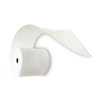 Rotolo per calcolatrice - 57 mm x 35 m - 60 gr - diametro esterno 60 mm - anima 12 mm - bianca - Rotolificio Pugliese -