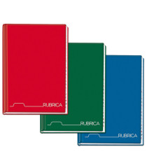 Rubrica cartonato - 1 rigo - A4  - 48 fogli - Blasetti Rubrica cartonato - 1 rigo - A4  - 48 fogli - Blasetti