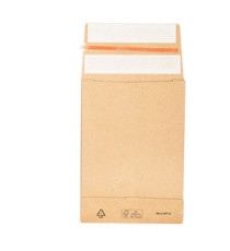 Sacchetti a fondo quadro E-Green - C5 - 16,2 x 22,9 x 4 + 10 cm - carta kraft - avana - Bong Packaging - conf. 250 pezzi