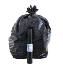 Sacchi - 70 x 110 cm - 110 L - 22 micron - nero - Rolsac - conf. 10 pezzi Sacchi - 70 x 110 cm - 110 L - 22 micron - nero - Rolsac - conf. 10 pezzi