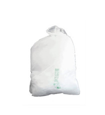 Sacchi Bio - 70 x 110 cm - bianco - 110 L - 20 µ - Rolsac - conf. 20 pezzi