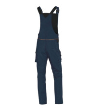 Salopette da lavoro Mach 2 - tela/poliestere/cotone - taglia M - blu/nero - Deltaplus Salopette da lavoro Mach 2 - tela/poliestere/cotone - taglia M - blu/nero - Deltaplus
