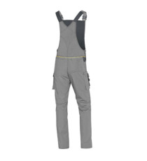 Salopette da lavoro Mach 2 - tela/poliestere/cotone - taglia M - grigio chiaro/grigio scuro - Deltaplus Salopette da lavoro Mach 2 - tela/poliestere/cotone - taglia M - grigio chiaro/grigio scuro - Deltaplus