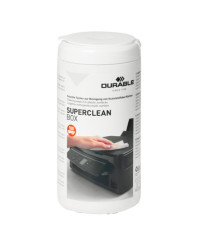 Salvietta detergente per superfici in plastica SUPERCLEAN BOX - Durable - conf. 100 pezzi Salvietta detergente per superfici in plastica SUPERCLEAN BOX - Durable - conf. 100 pezzi