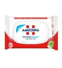 Salvietta disinfettante mani Xgerm - Amuchina - busta 20 pezzi