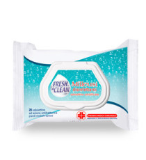 Salviette disinfettanti antibatteriche milleusi - Fresh&Clean - busta da 20 pezzi Salviette disinfettanti antibatteriche milleusi - Fresh&Clean - busta da 20 pezzi