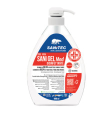 Sani Gel Med igienizzante mani - 600 ml - Sanitec Sani Gel Med igienizzante mani - 600 ml - Sanitec