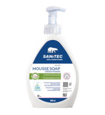 Sapone in mousse Green Power - dispenser 600 ml - floreale - Sanitec Sapone in mousse Green Power - dispenser 600 ml - floreale - Sanitec