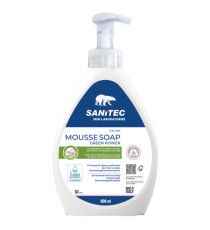 Sapone in mousse Green Power - dispenser 600 ml - floreale - Sanitec Sapone in mousse Green Power - dispenser 600 ml - floreale - Sanitec