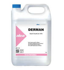 Sapone liquido Derman - fiorito - Alca - tanica da 5 L Sapone liquido Derman - fiorito - Alca - tanica da 5 L